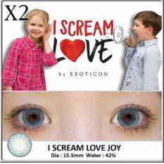 Softlens X2 I Scream Love Big Eyes 15.5mm + Lenscase