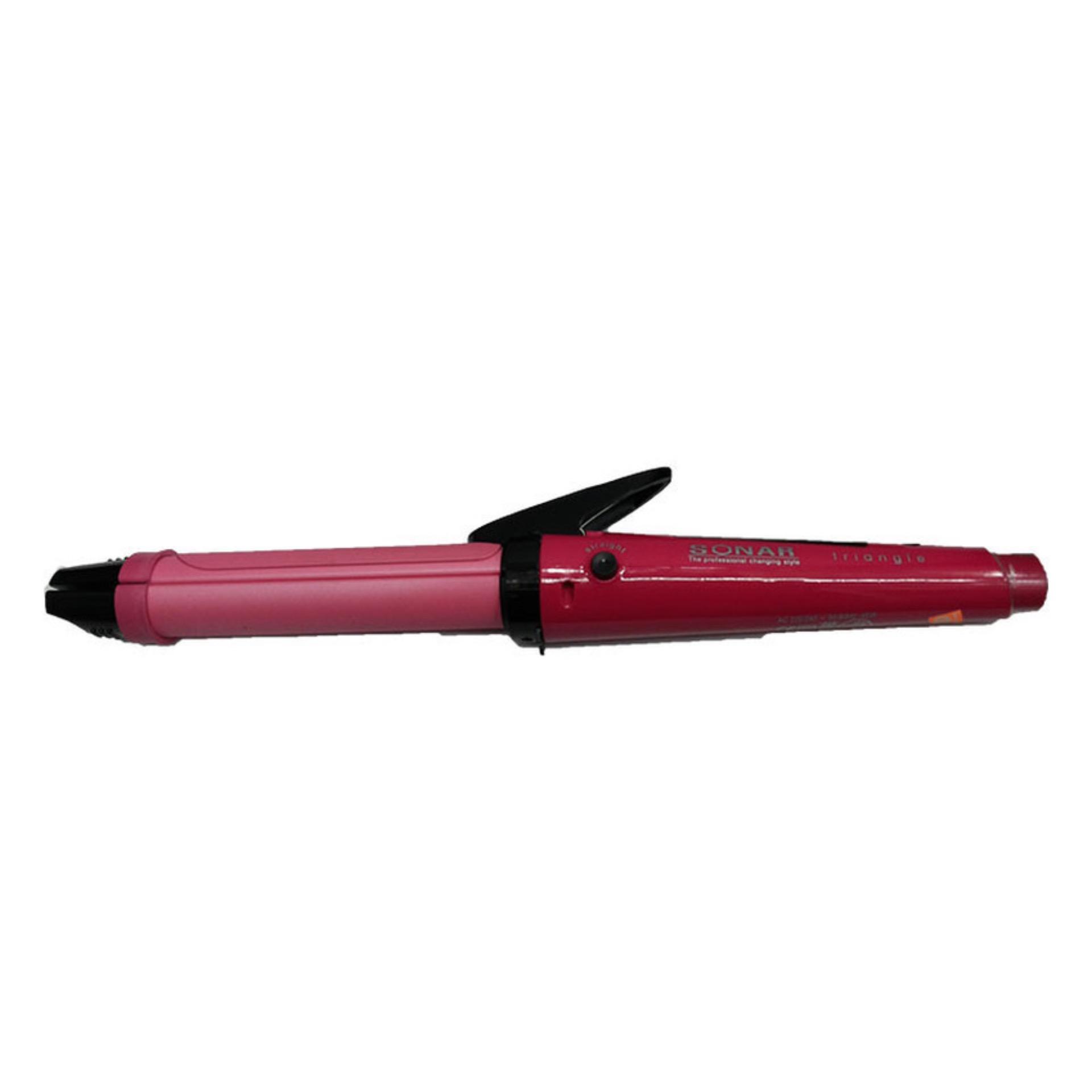  Sonar Catokan 2 in 1 Hair Beauty Set SN-738 - Pelurus dan Pengeriting Rambut - Pink  