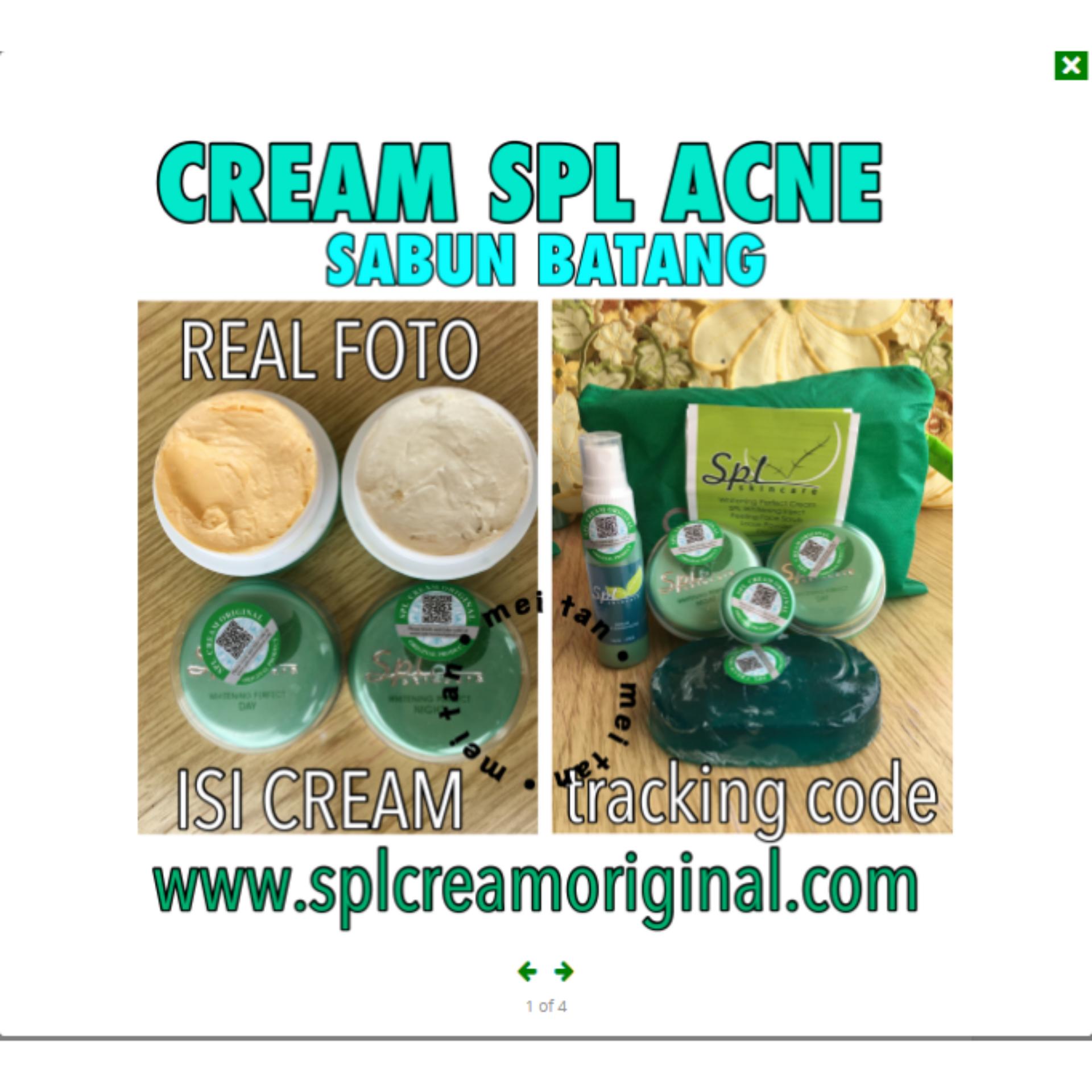 SPL Skincare Cream Acne Paket Sabun Batang  