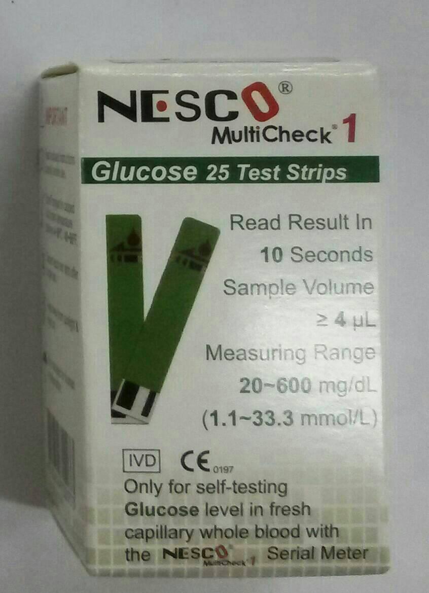 Strip nesco glucose