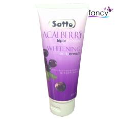 S@TTO ACAI BERRY WHITENING BODY CREAM 200ML