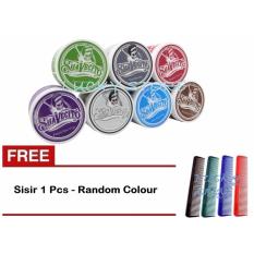 Suavecito Pomade Hair Clay Colour - Burgandy + Free Sisir - 1 Pcs