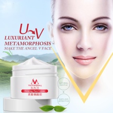 Sunshop Wajah Slimming Cream Lifting 3D Krim Wajah Lifting Firming Kulit Kuat V Line Produk Perawatan Wajah