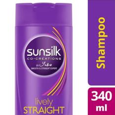 Sunsilk Shampoo Lively Straight 340Ml