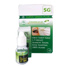 Super Green Plus SG - Obat Sakit Gigi
