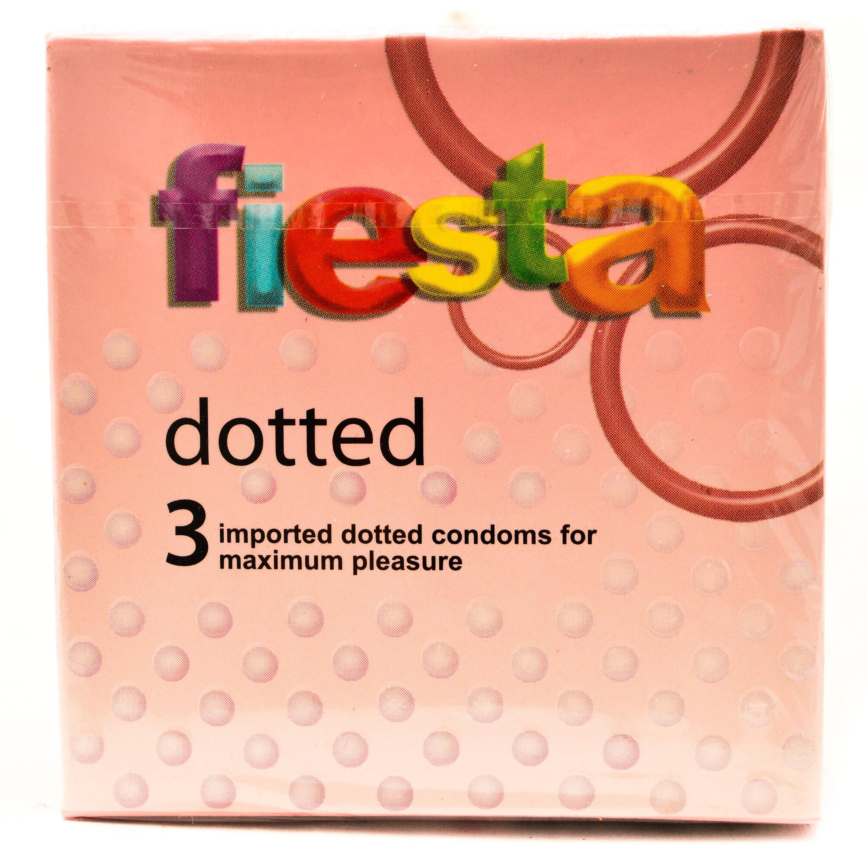 Sutra Fiesta Kondom Dotted 3S