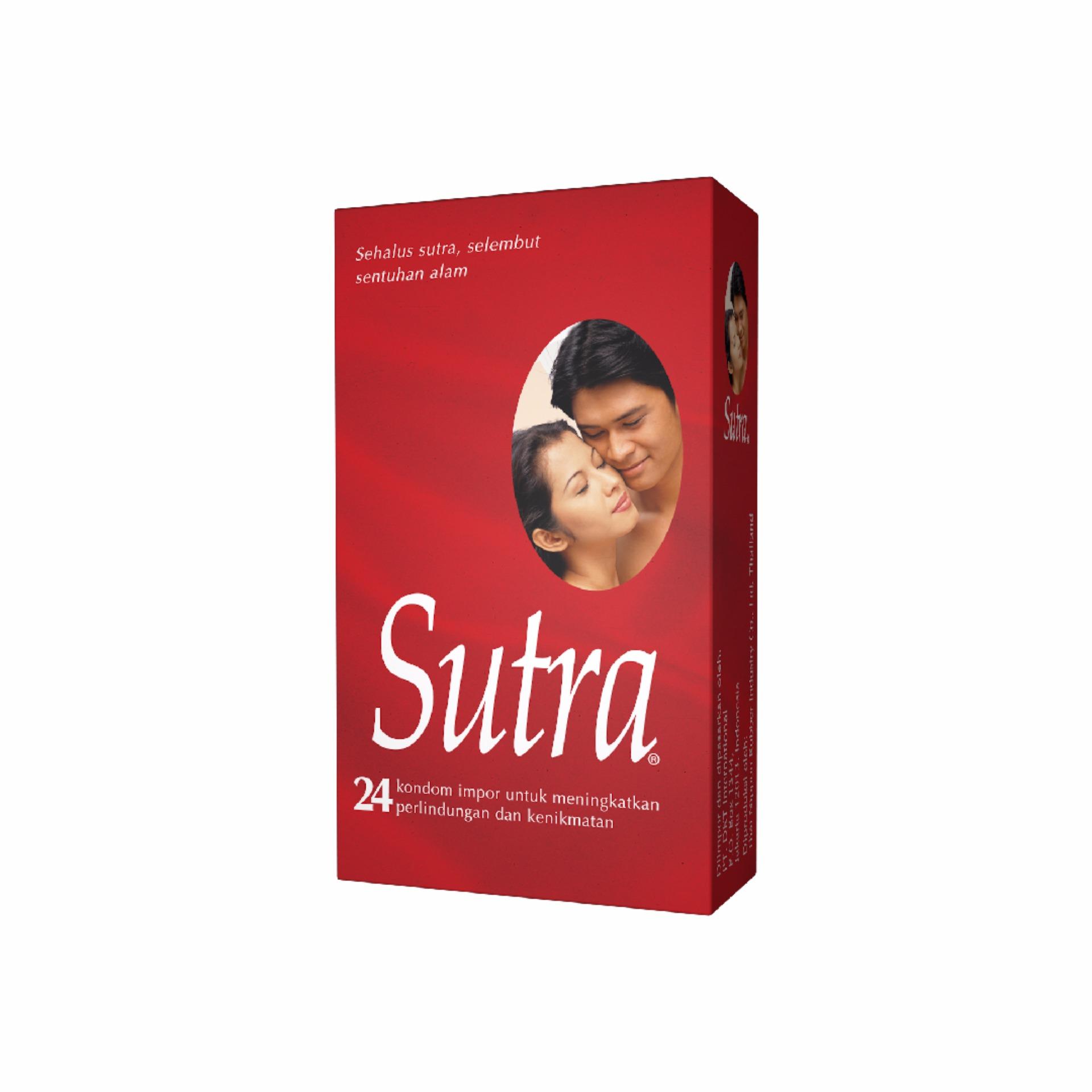 Sutra Kondom Merah / Classic Isi 24 - Alat Kontrasepsi