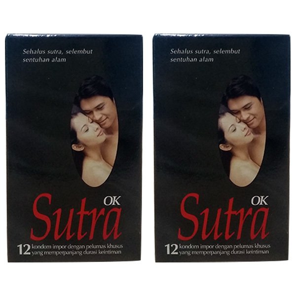 Sutra Kondom Ok Hitam - Isi 12 - 2 x