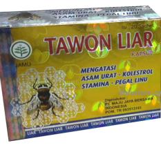 Tawon Liar Herbal Asam Urat dan Kolesterol - 20 Sashet