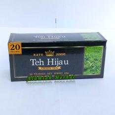 Teh Hijau Ratu Jasmine teh celup herbal - 1 box