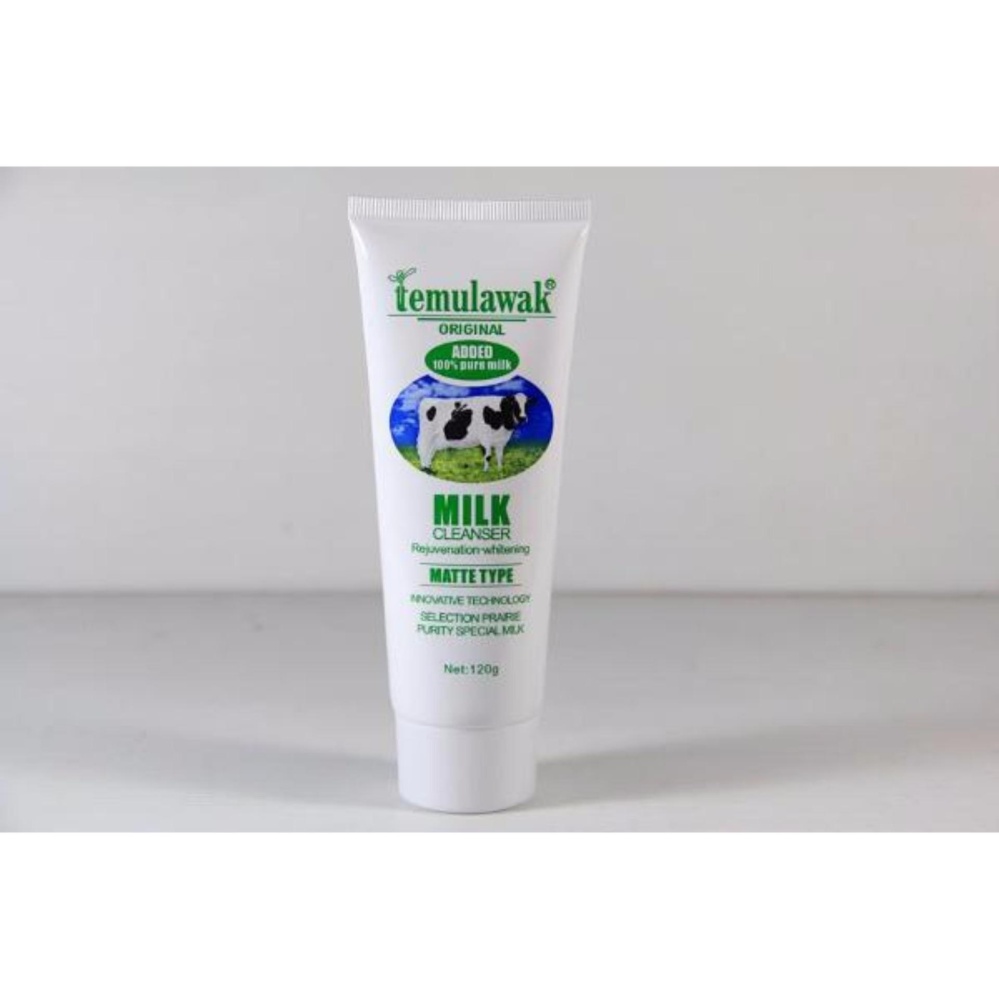 Temulawak Cleanser Milk Whitening Malaysia - Facial Foam Temulawak - 120gr 