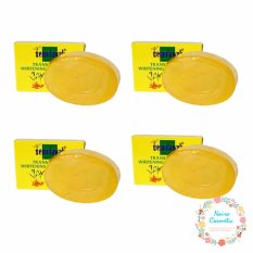 Temulawak Sabun Oval - 4 Pcs Sabun Oval Temulawak