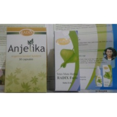 Tetes Mata Radix Forte dan Anjelika Untuk Keluhan Mata Minus, Plus, Silindris, Katarak dan glukoma