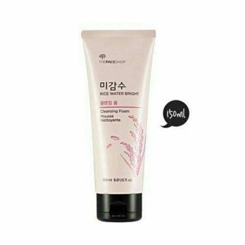 The Face Shop Rice Water Bright Cleansing Facial Foam Sabun Wajah - 150ml