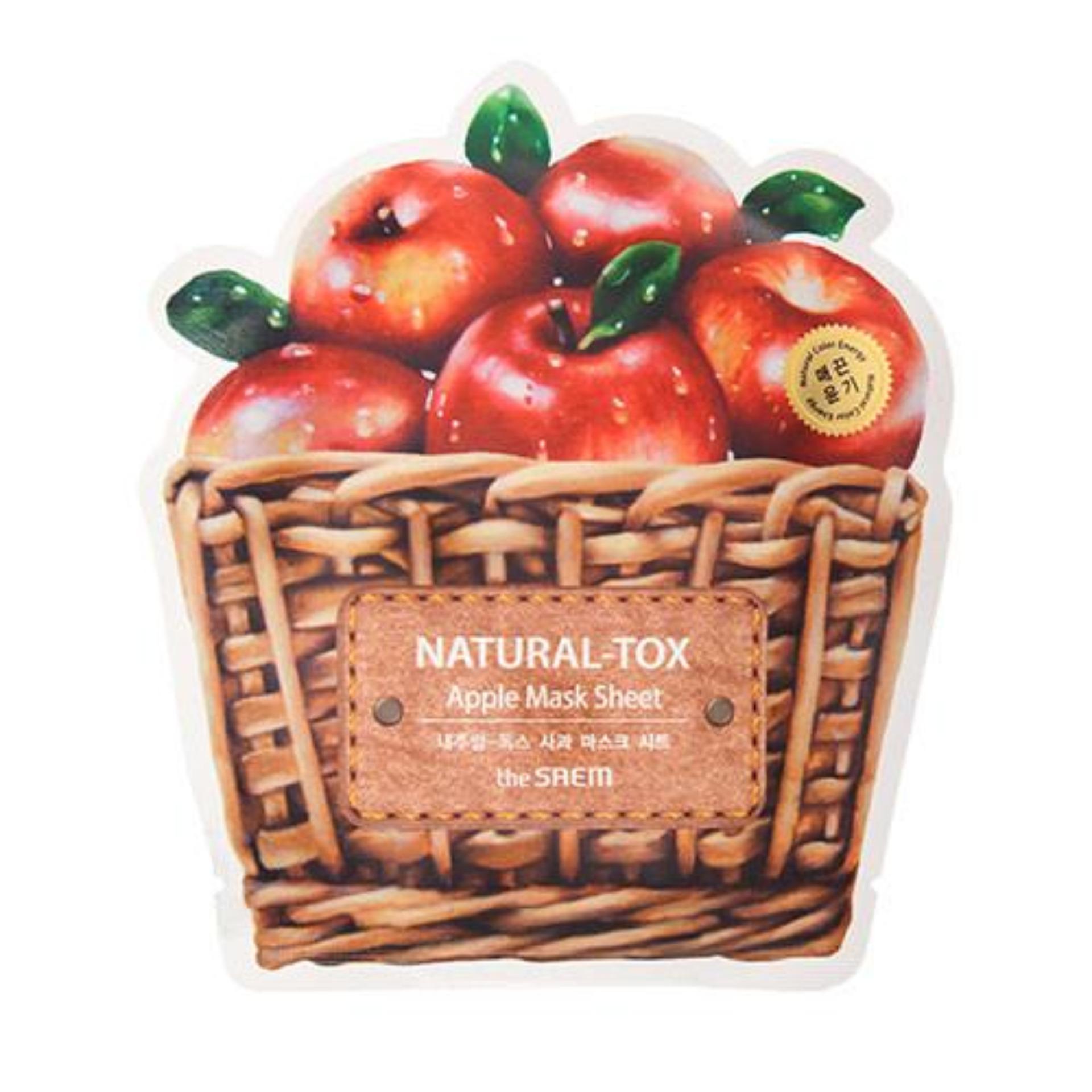 The Saem Natural-tox Apple Mask Sheet 1 Pack