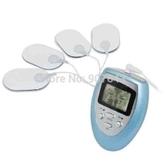 Terapi Perawatan Tubuh Slimming Massager Belt Otot Massager ElectronicPulse Membakar Lemak Relaxation Massage Layar LCD (Biru)-Intl