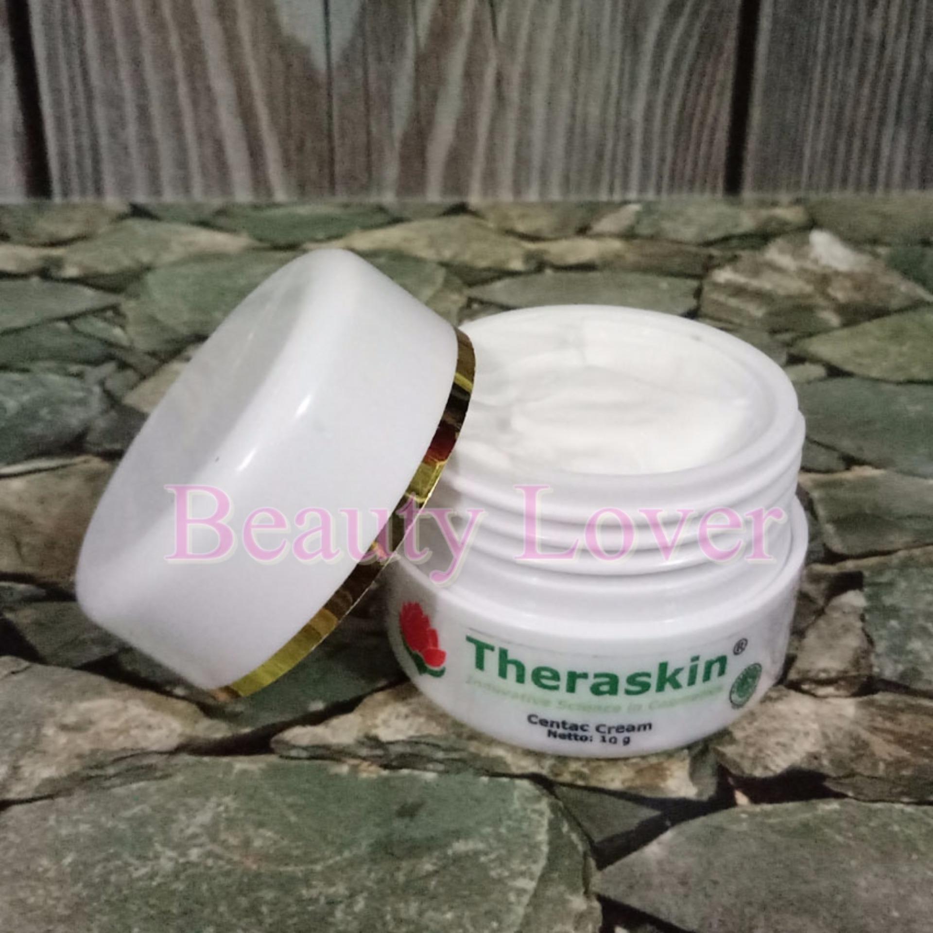 Theraskin Centac Cream Untuk Mengatasi Scar / Bopeng Bekas Jerawat dan Cacar