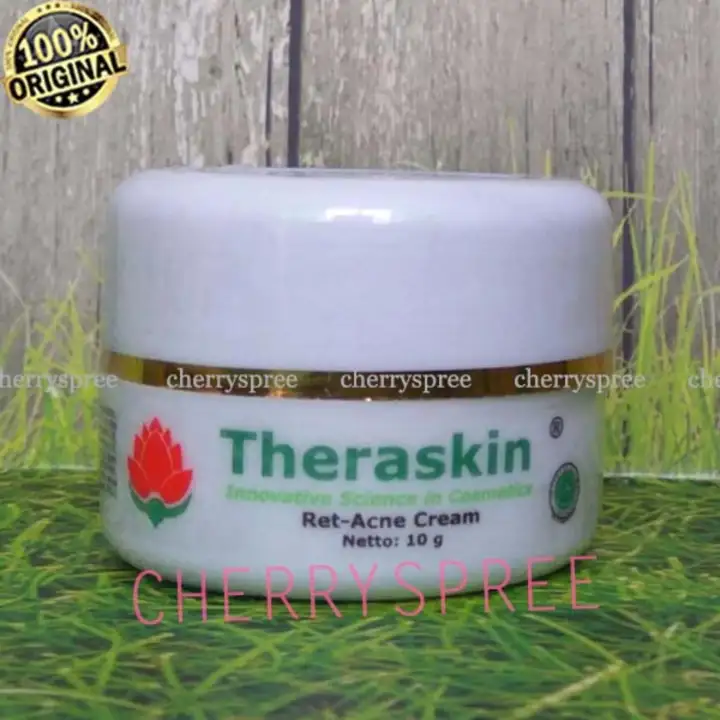 Theraskin Ret Acne Cream Cream Malam Untuk Kulit Berjerawat Ringan Dan Sedang Lazada Indonesia