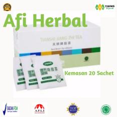 Tiens Penurun Asam Urat Dan Kolestrol - Paket 20 Sachet Jiang Zhi Tea Afi Herbal