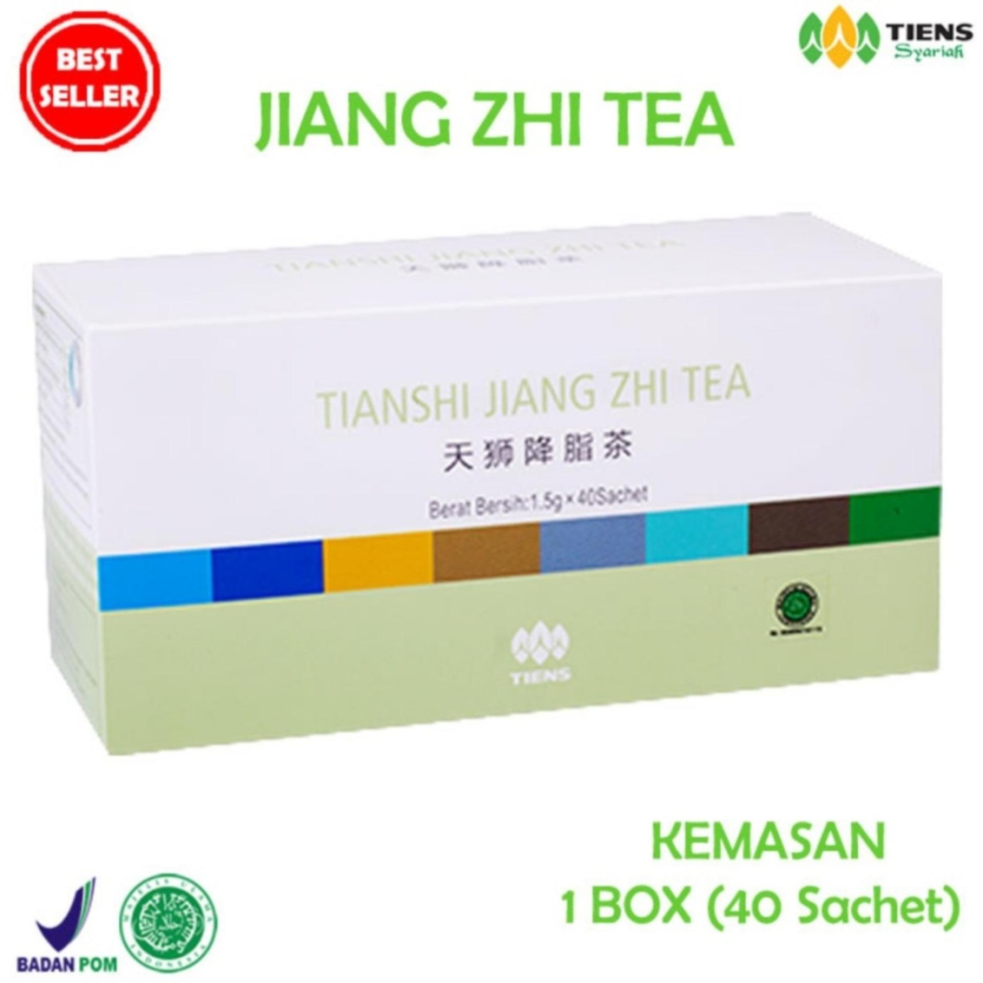 Tiens Jiang Zhi Tea - Teh Penurun Kolesterol, Asam Urat, Darah Tinggi, dan Teh Detox