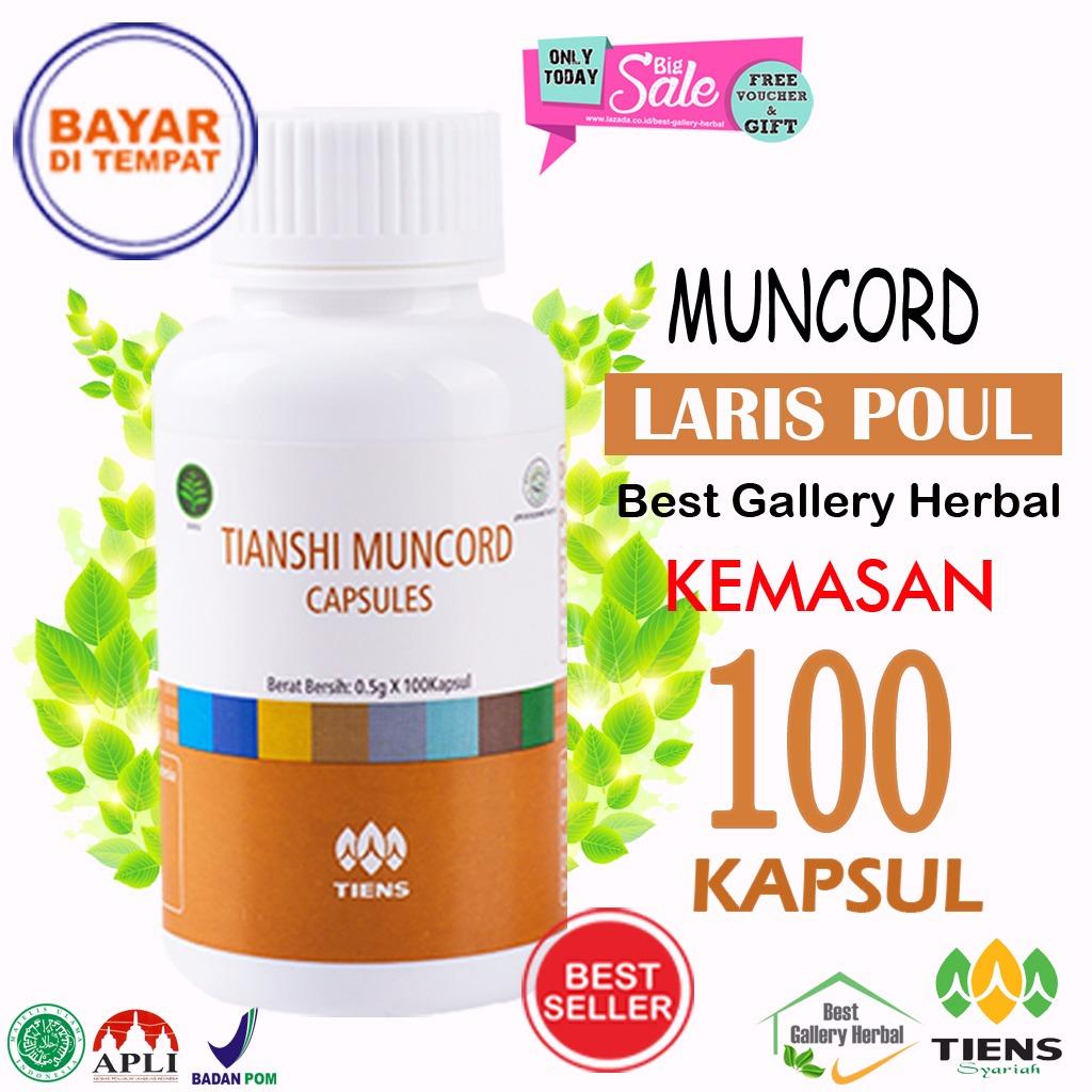  Tiens Muncord Herbal Penambah Tenaga / Imunitas Tubuh / Menjaga Kesehatan Tubuh / Antibiotik Alami / PROMO Banting Harga + Gratis Gift By Best Gallery Herbal