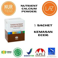 Tiens Nutrient Calcium Powder Kalsium untuk Tulang Patah, Retak, Osteoporosis, dan Peninggi Badan - Pomo Paket 5 saset