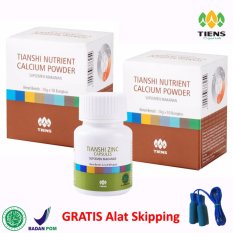 Tiens Peninggi Badan Herbal Cepat 20 Hari - Gratis Alat Skipping - NHCP + ZINC Peninggi Badan Terbaik Dunia by Tiens Herbal Center