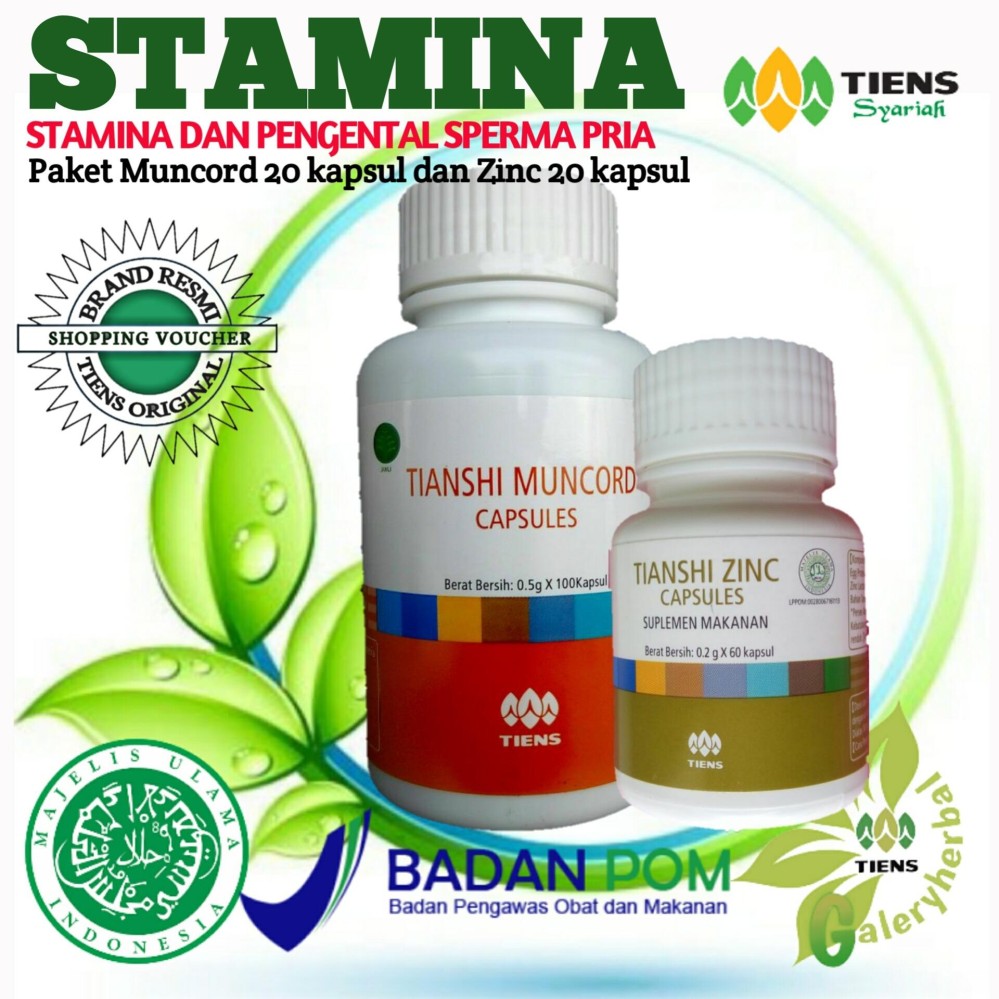 Tiens-Stamina Pria Kesuburan Pengental S.P.E.R.M.A By Silfa Shop 