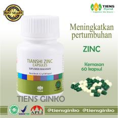 Tiens Zinc Penggemuk Badan Original Kemasan 60 Kapsul By Tiens Ginko