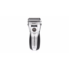 Tokuniku CHAOLI RSCW-730 Rechargeable Waterproof Dual-Blade Men Shaver Razor - Silver/Hitam