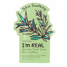 Tony Moly I`m REAL Tea Tree Mask Sheet Skin Soothing - 1 Pcs
