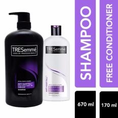 Tresemmé Anti Hair Fall Shampoo 670Ml Free Conditioner 170Ml