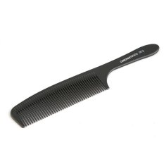 UINN Plastik Profesional Hairdressing Tail Comb Haircut Hairdressing Barber Comb Black 0612-Intl