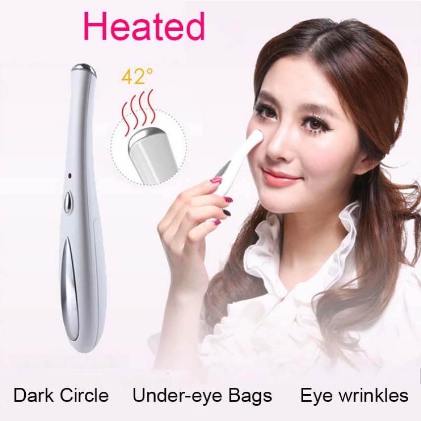 Ultrasound Therapy Fomentation Remove Under-eye Bags Wrinkles DarkCircle Skin Care Beauty Device Home Spa Eye Massager
