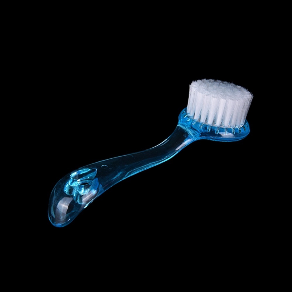 Unisex Face Skin Care Cleaner Scrub Body Spa Cleansing Exfoliator Facial Brush, Blue - intl