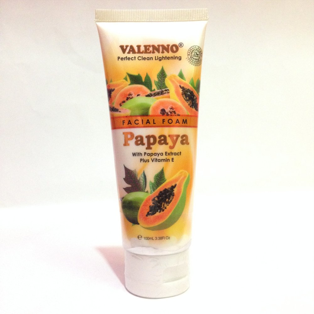 Valenno Facial Foam Papaya - 100 mL