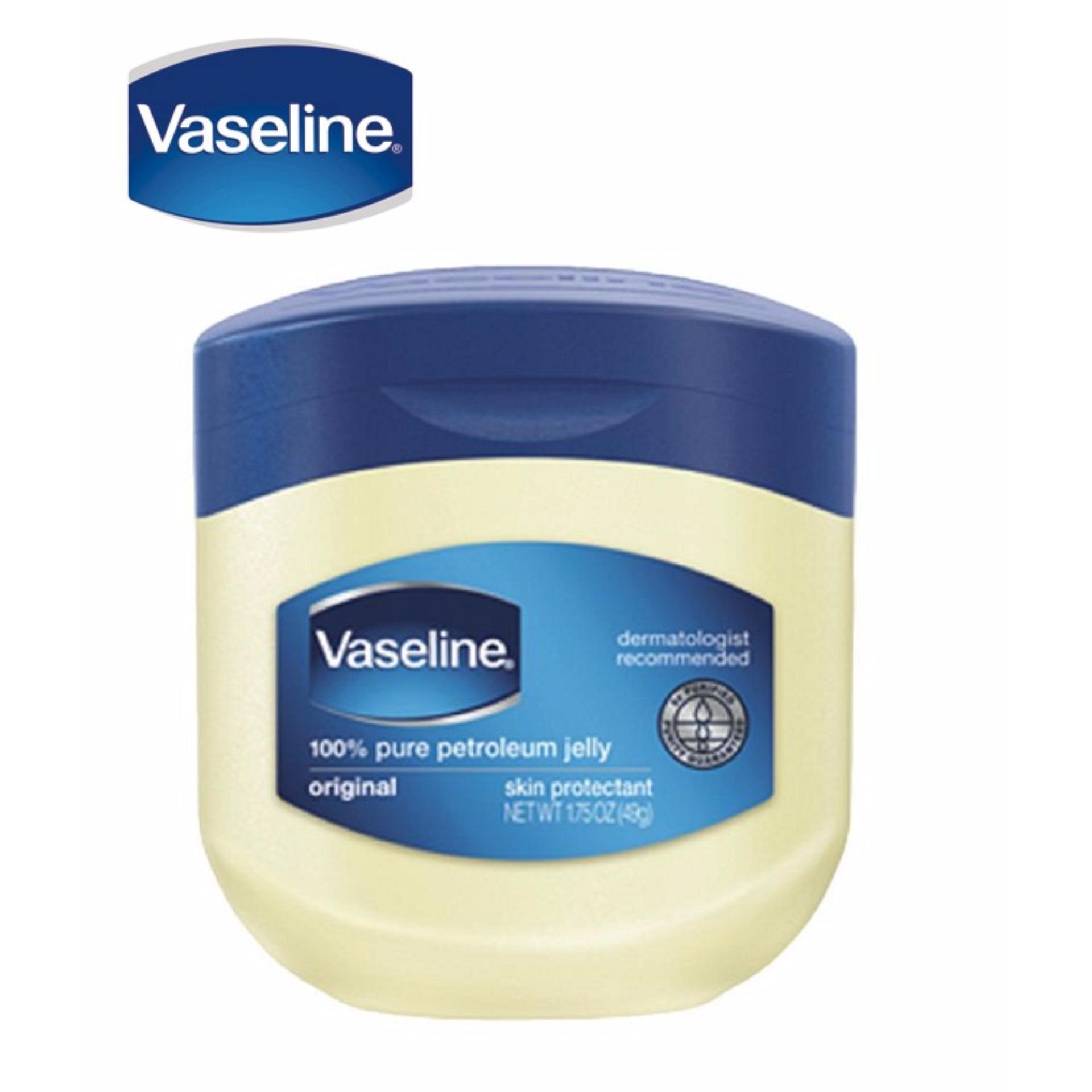 Vaseline 100% Pure Petroleum Jelly Original USA @1.75oz - 49gr 