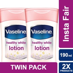 Vaseline Lotion Healthy White Insta Fair 190ml Twin Pack