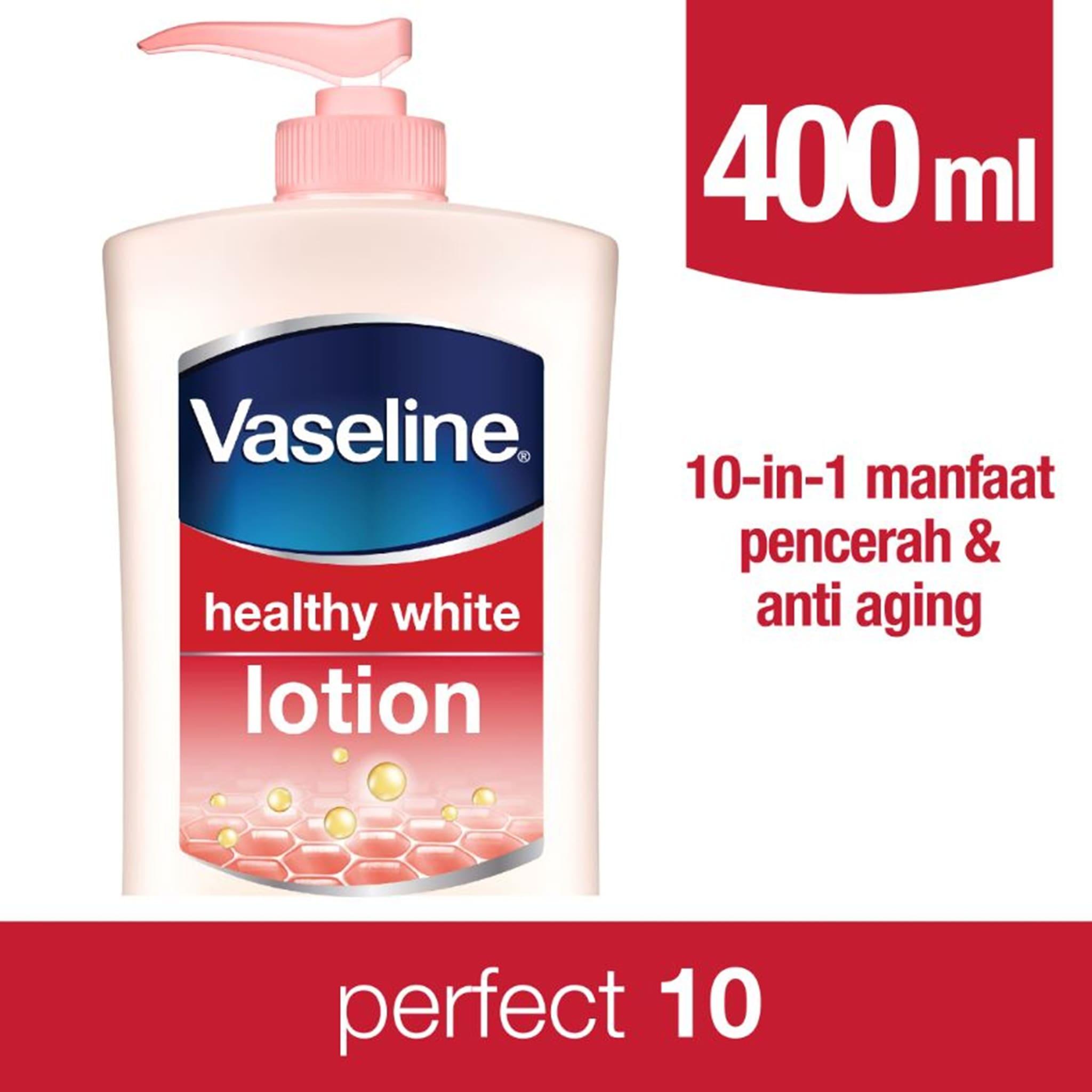 VASELINE LOTION HEALTHY WHITE PERFECT 10 400ML