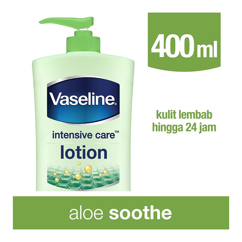 Vaseline Lotion Intensive Care Aloe Soothe 400Ml