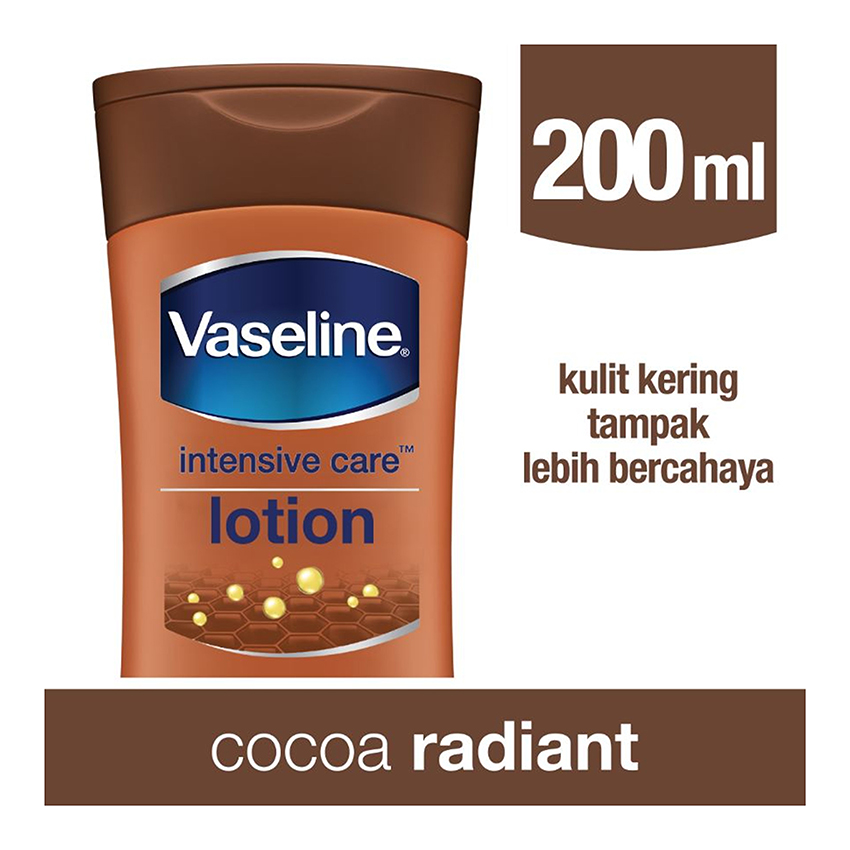 Vaseline Lotion Intensive Care Cocoa Radiant 200Ml