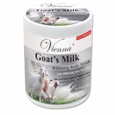 Vienna Goat's Milk Whitening Body Scub Lulur Susu Kambing 1kg