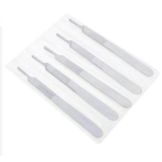 Vinmax 6pcs New Stainless Steel Scalpel Handles 3# Dental Veterinary - intl