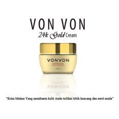 Vonvon Gold Night Cream Anti Penuaan Dini - 50ml Asli Lejel Made in Korea | Magic Plus MagicPlus