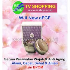 W-II New aFGF Skin Softening Essence Lotion - Serum / Obat Awet Muda / Anti Aging & Perawatan Kecantikan Wajah Alami (Afterglow / After Glow Factor) - Jaminan Asli EzShop - Ez Shop Tv Home Shopping Indonesia