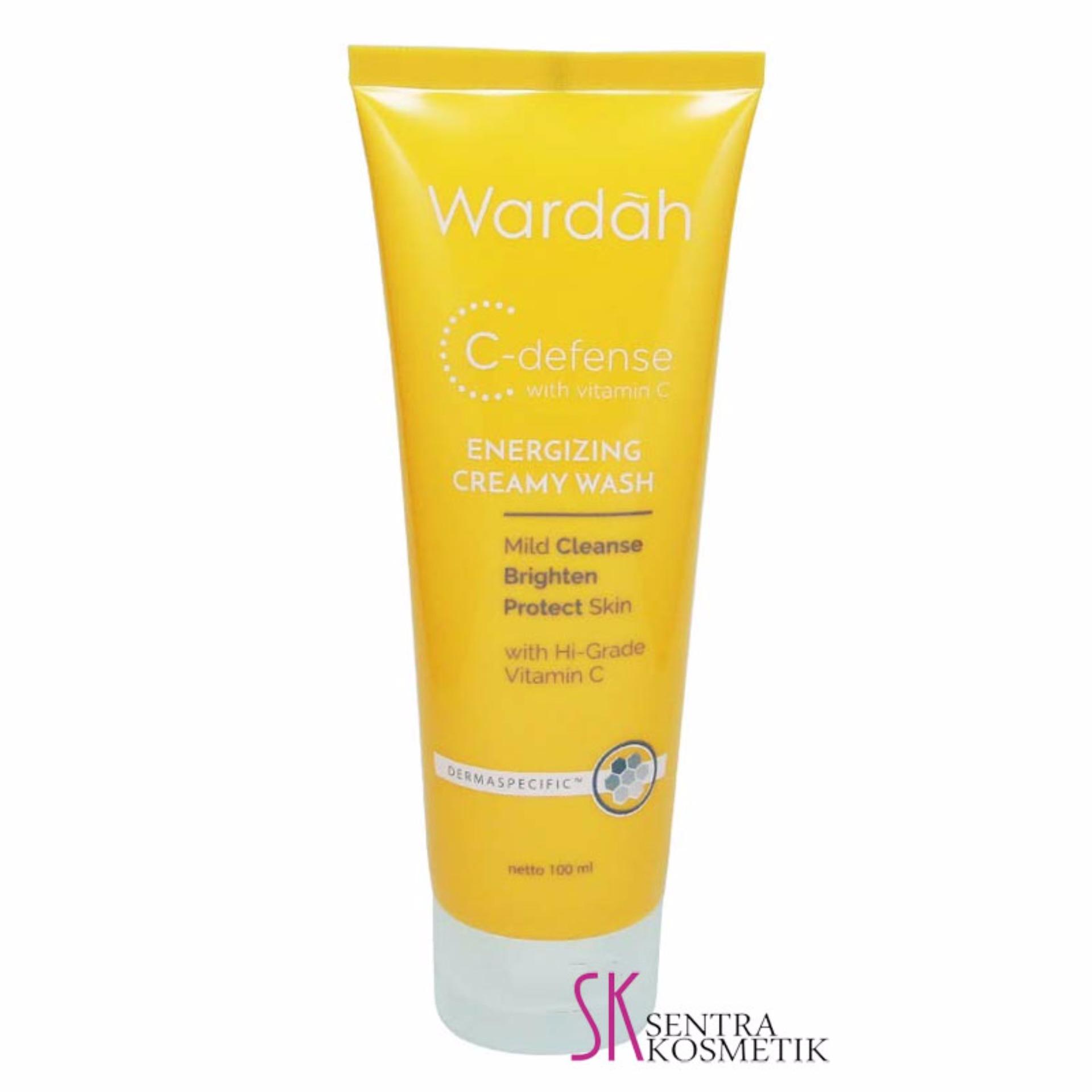 Wardah C-defense Energizing Creamy Wash - 100 ml