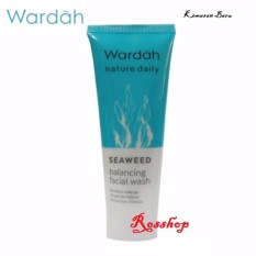 Wardah Essential Facial Wash - Seaweed Balancing Facial Wash 60ml