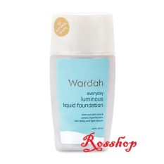 Wardah Everday Luminous Liquid Foundation - 01 Natural White