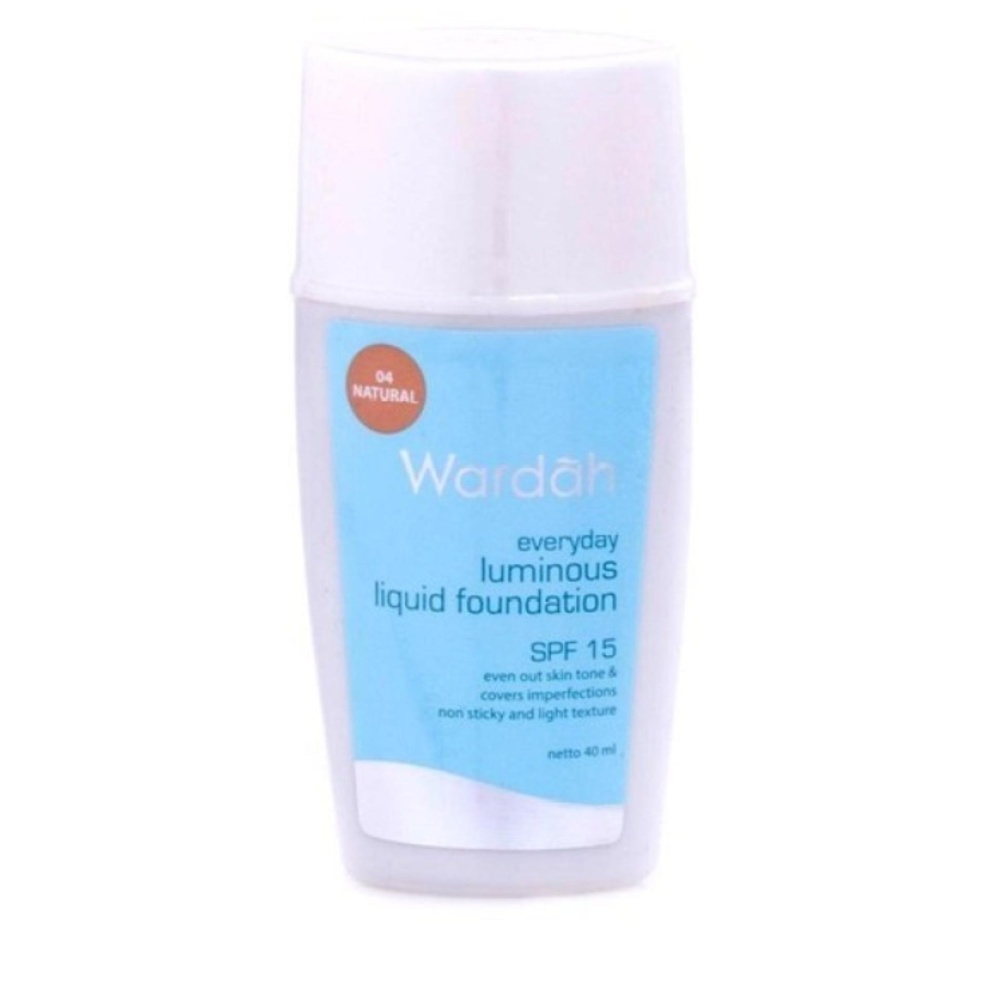 Wardah Everday Luminous Liquid Foundation - 04 Natural 