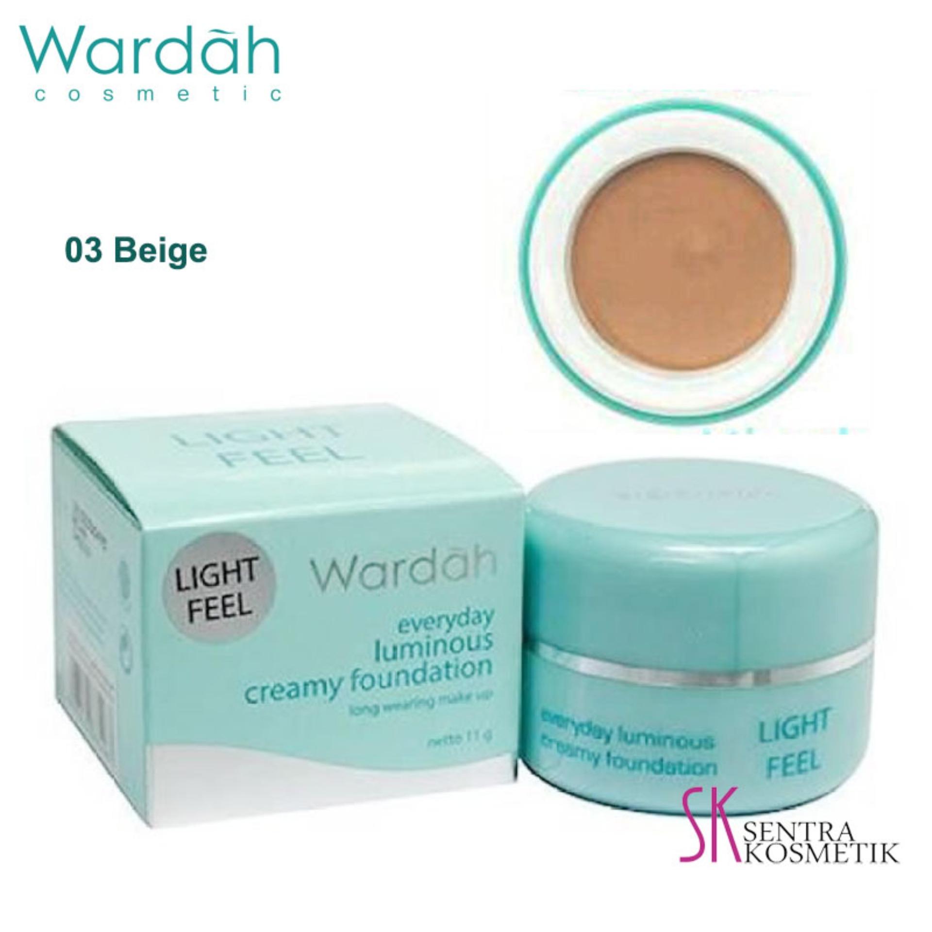 Wardah Everyday Luminous Creamy Foundation 03 - Beige